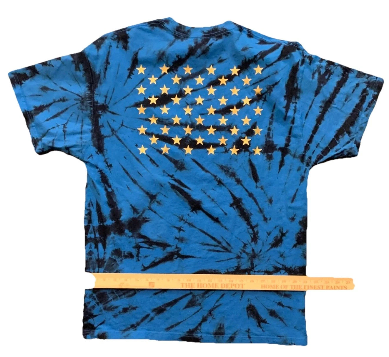 Nike Mens Blue Team USA Basketball Olympics XXXII Tie Dye T-Shirt Size Medium