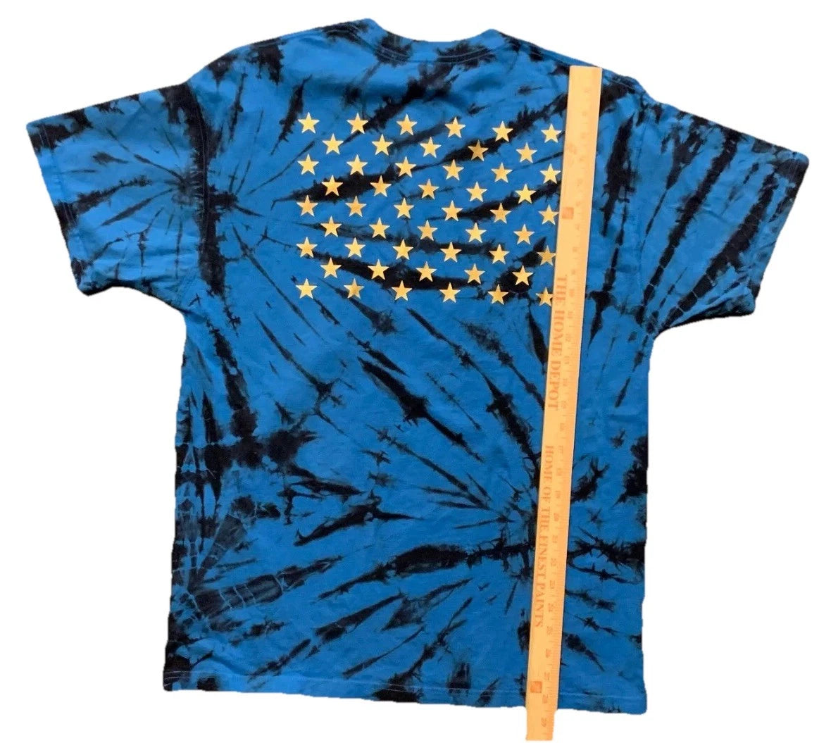 Nike Mens Blue Team USA Basketball Olympics XXXII Tie Dye T-Shirt Size Medium