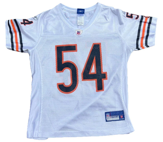 Reebok Kids White Chicago Bears Brian Urlacher #54 NFL Football Jersey Small