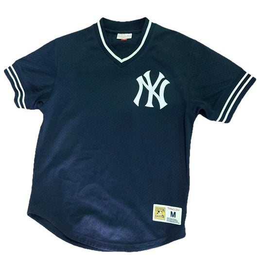 Authentic Mitchell Ness 1995 New York Yankees Derek Jeter MLB Jersey Medium Y2K
