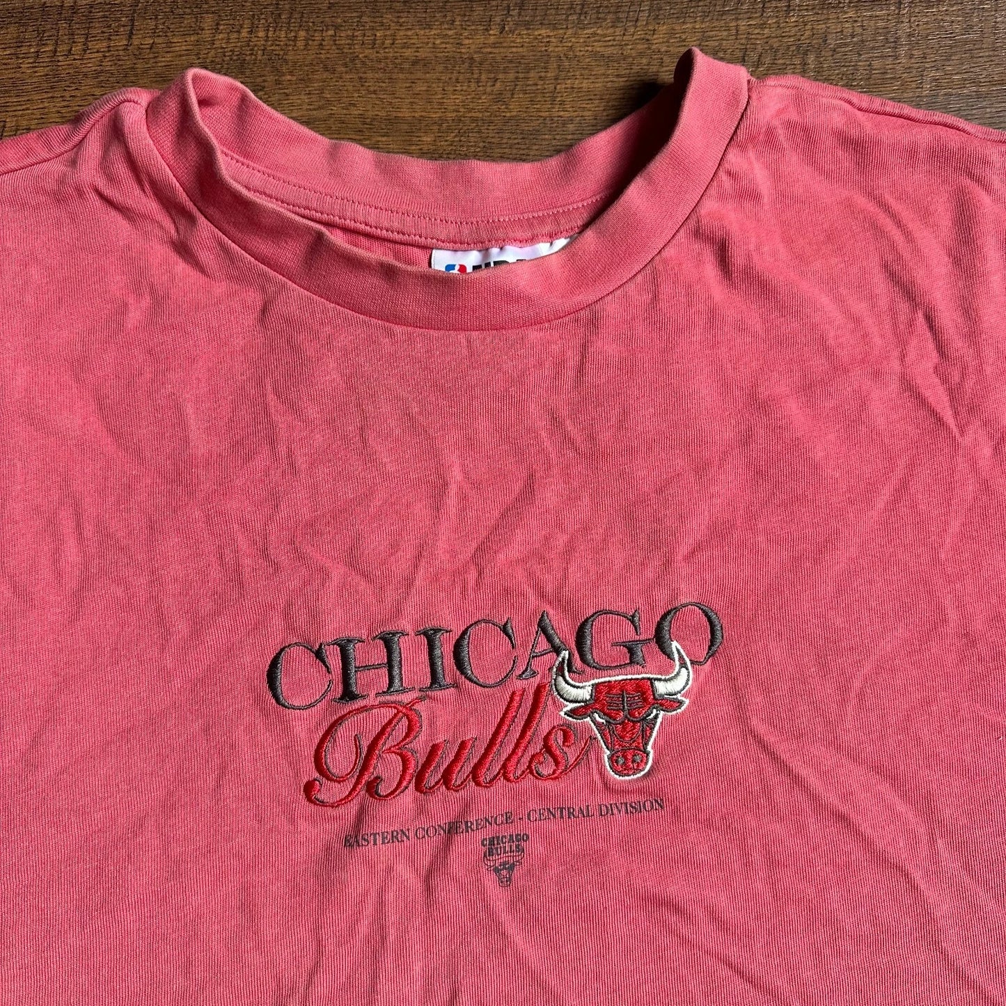 NBA Chicago Bulls Mens Red Bastern Conferences Central Division T-Shirt Size XS