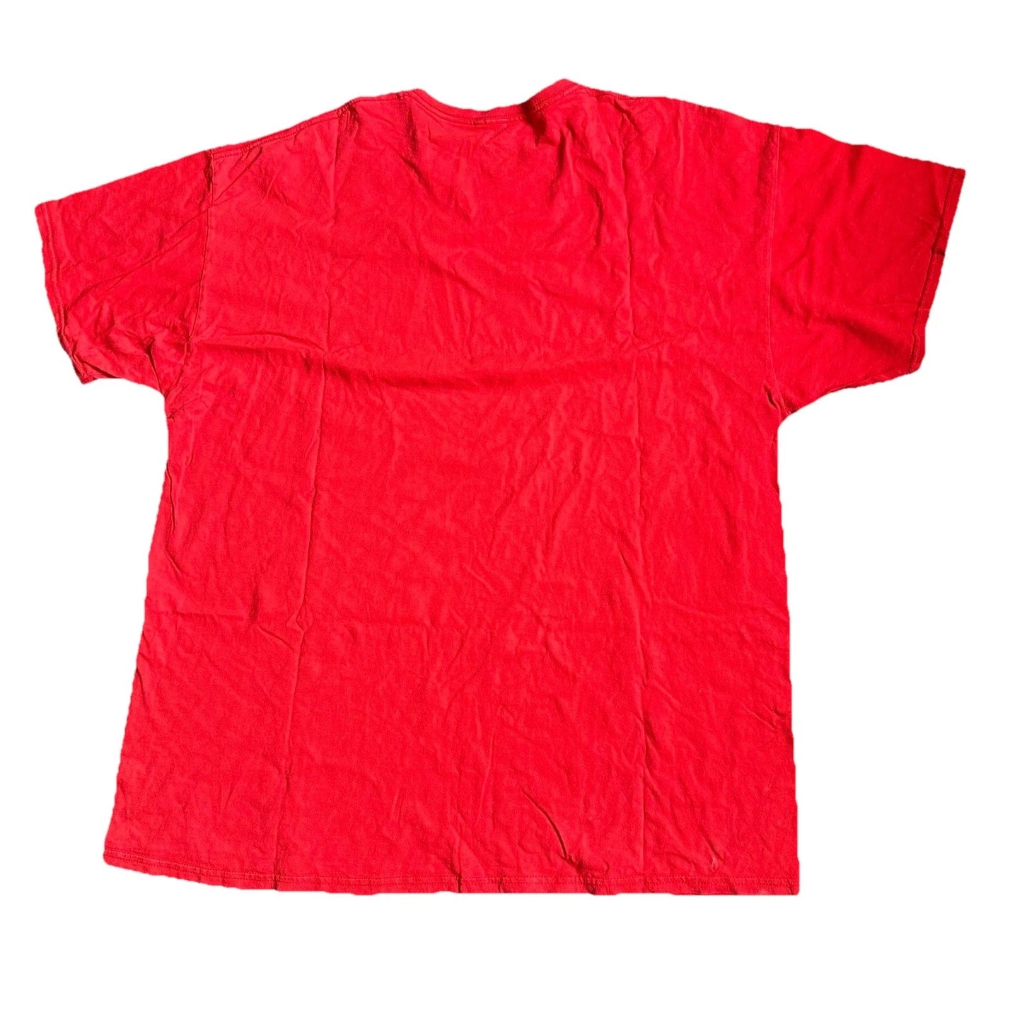 Vintage OHIO STAT Buckeyes Football Team Red T-Shirt Size 2XL Rare Y2k