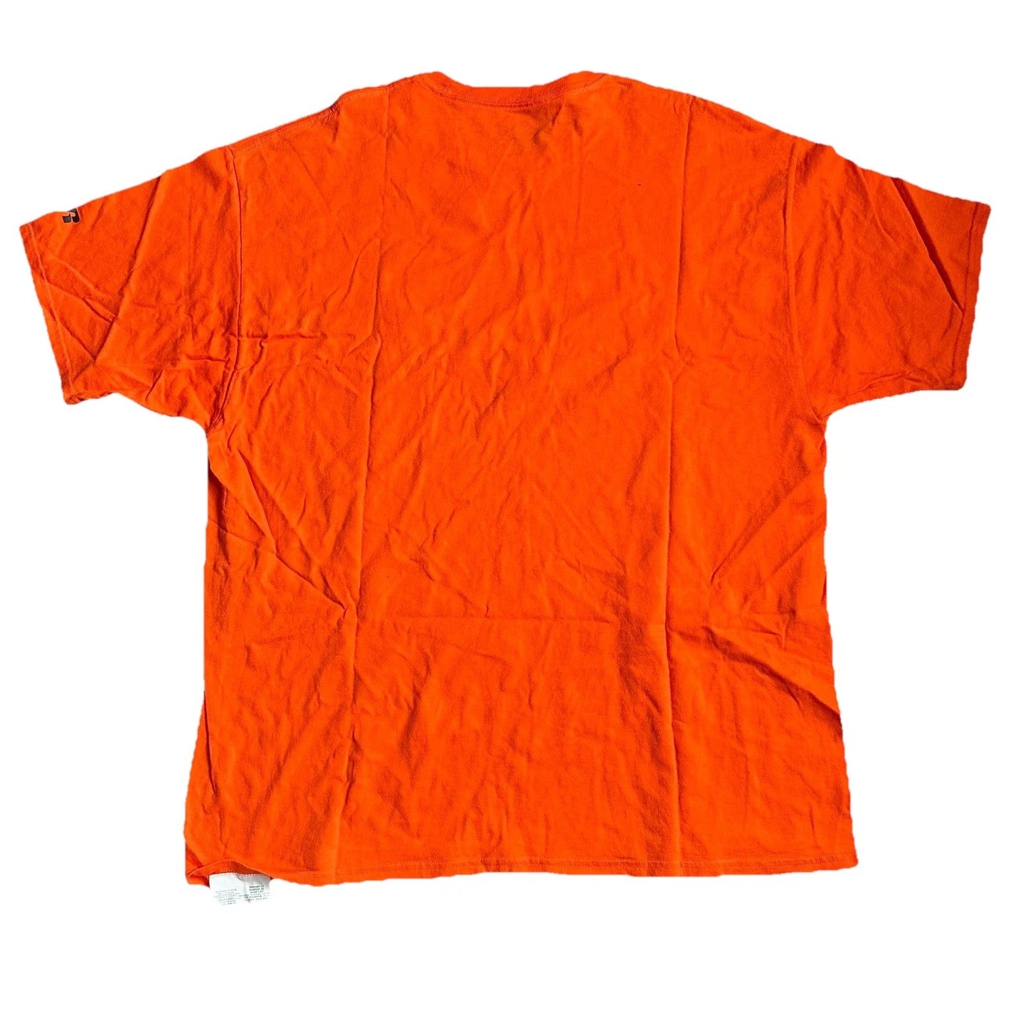 Vintage Orange Oklahoma State Cowboys Primary Team Logo T-Shirt Rare 2XL Y2K