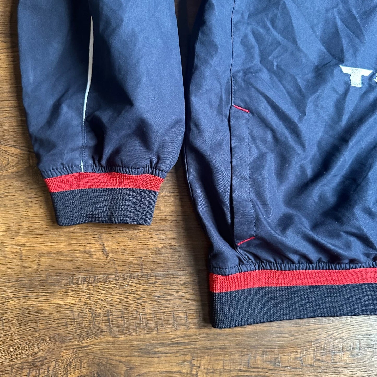 Vintage Houston Texans Jersey NFL Football Jacket Team Apparel Navy Blue S/M