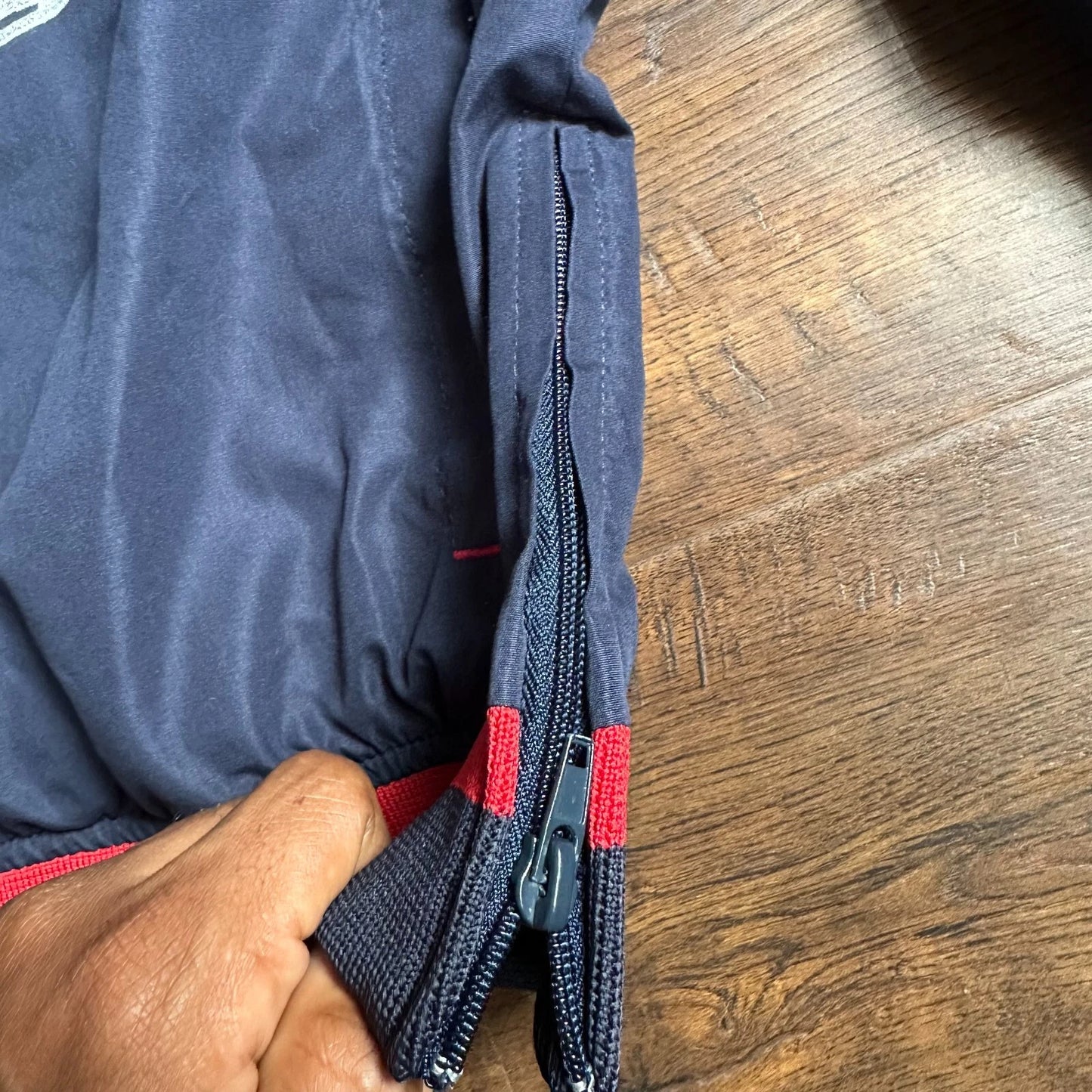 Vintage Houston Texans Jersey NFL Football Jacket Team Apparel Navy Blue S/M