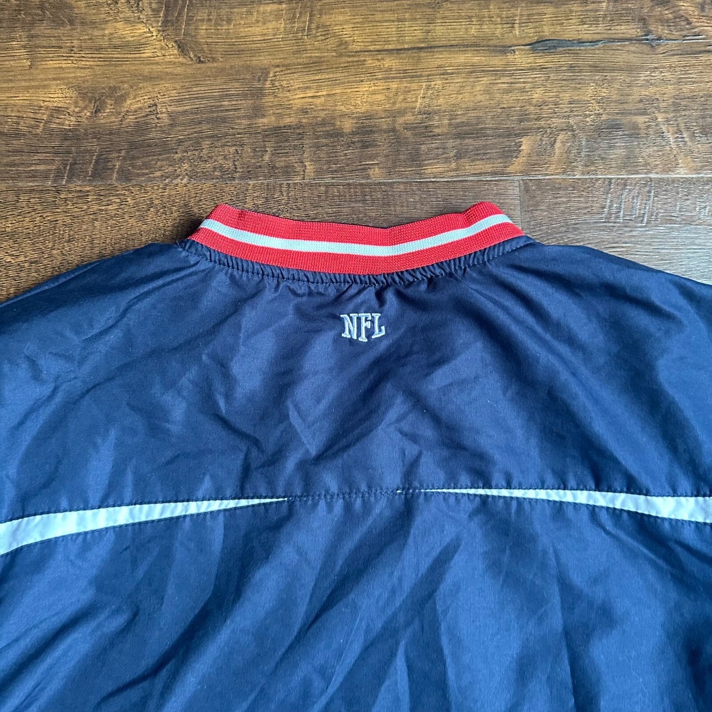 Vintage Houston Texans Jersey NFL Football Jacket Team Apparel Navy Blue S/M