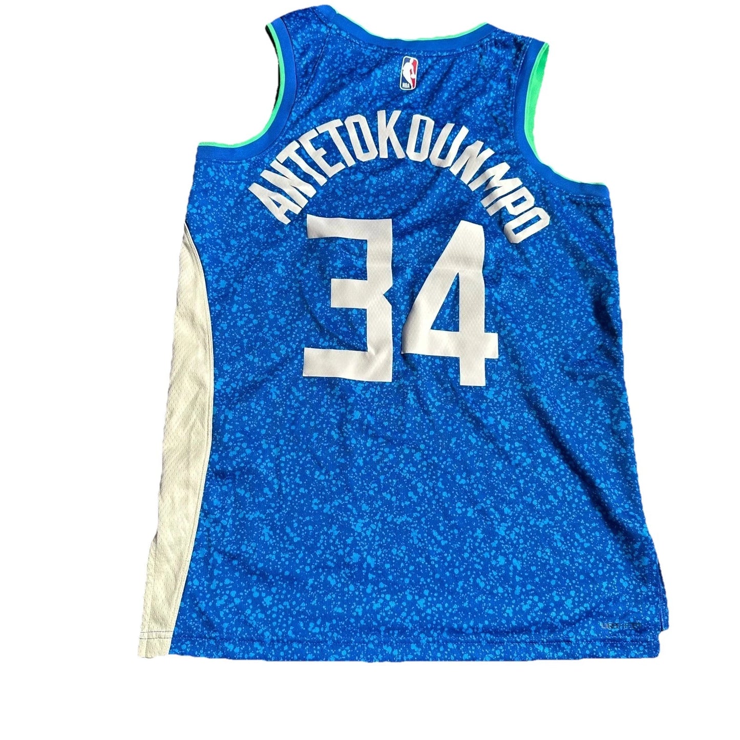 Nike Mens Swingman Milwaukee Bucks Giannis Antetokounmpo City Edition Jersey 44