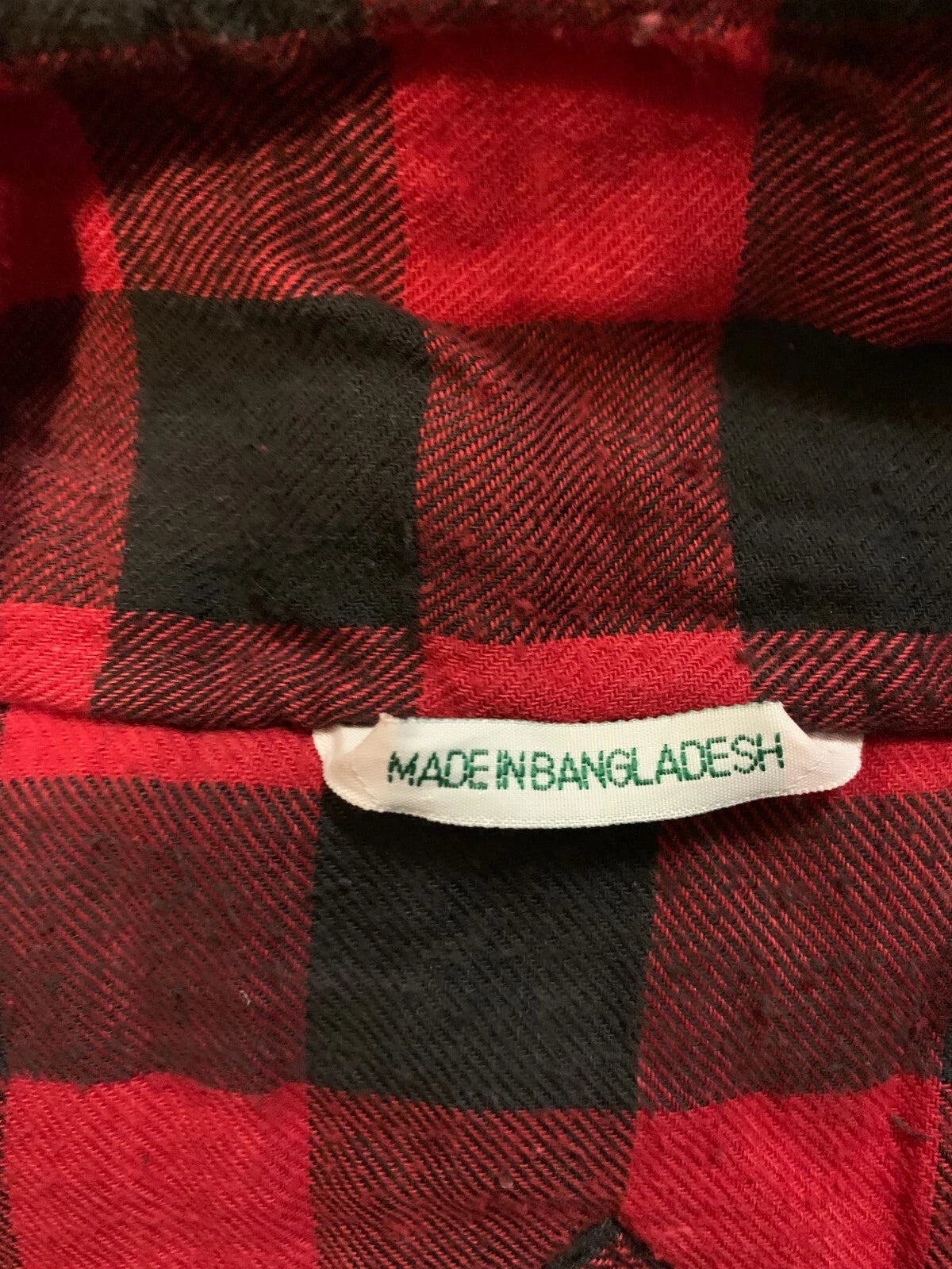 Vintage Ozark Trail Mens Red Black Buffalo Plaid Puffer Jacket Vest Rare XL