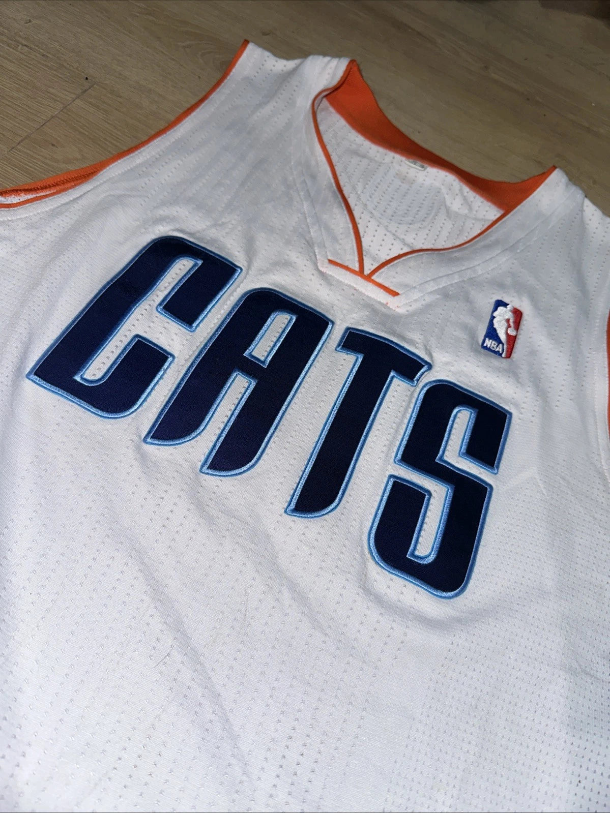 Rare Charlotte Bobcats #4 Player Issued NBA Jersey Vintage HISTORY Size XL
