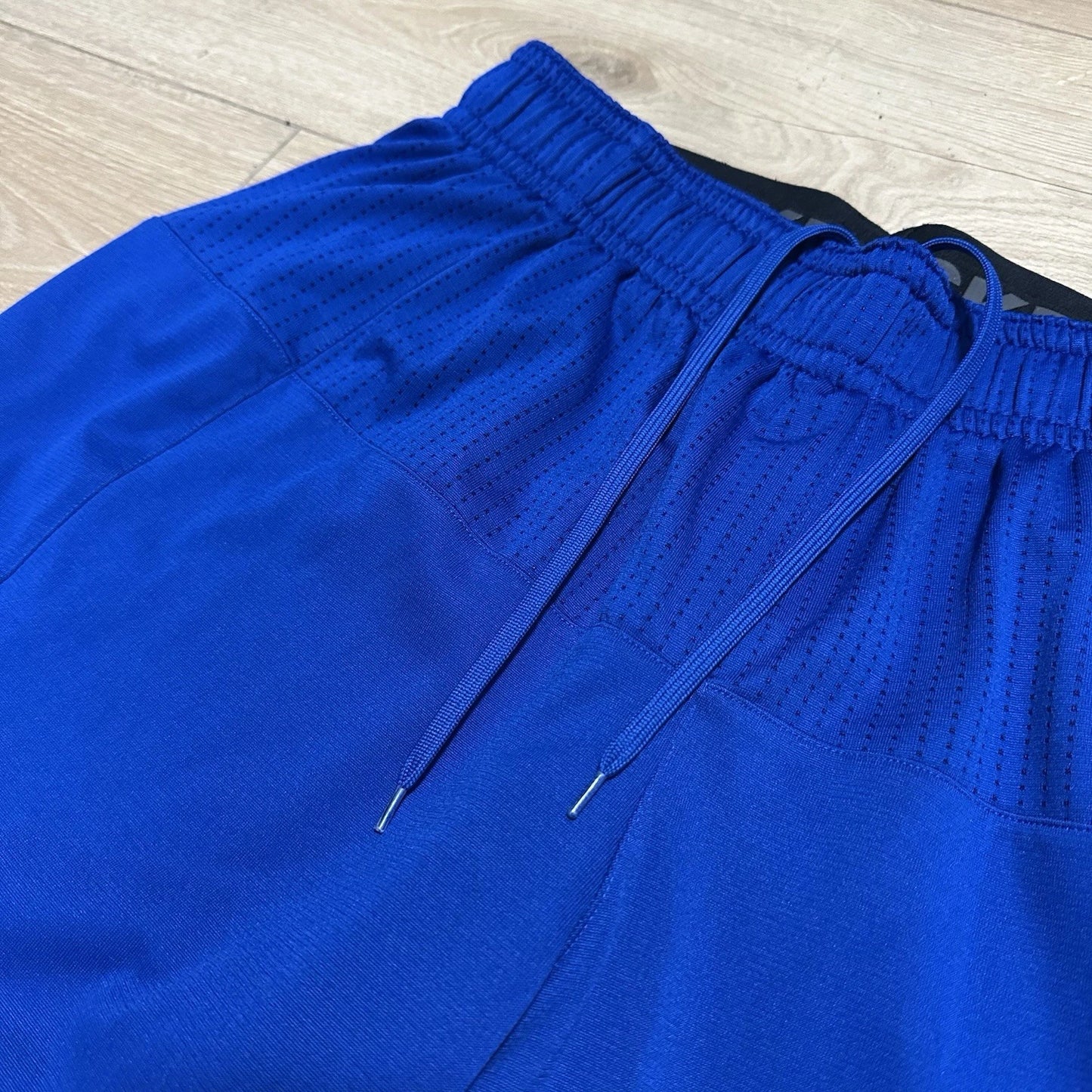 Rare Player Issued Kansas Jayhawks Shorts Basketball Vintage HISTORY Size L