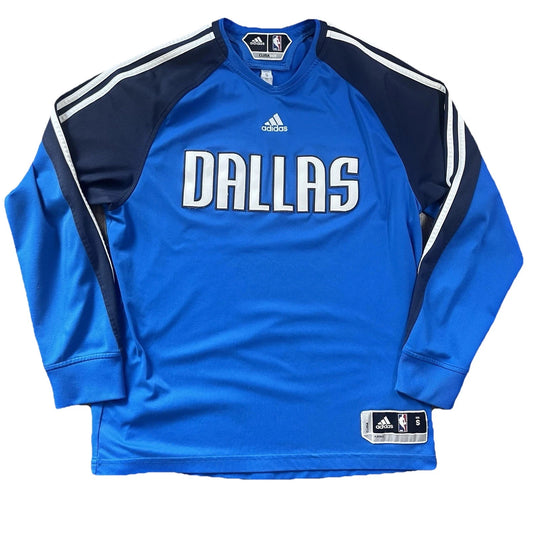 Rare Dallas Mavericks Player Issued NBA Shooting Shirt Vintage HISTORY Size S