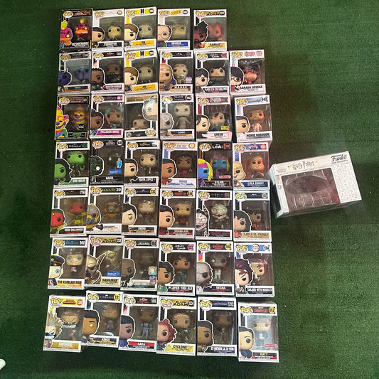 Lot Of 42 Funko Pops Marvel Huge Rocket Groot Star-Lord Ant-man Vinyl Figures