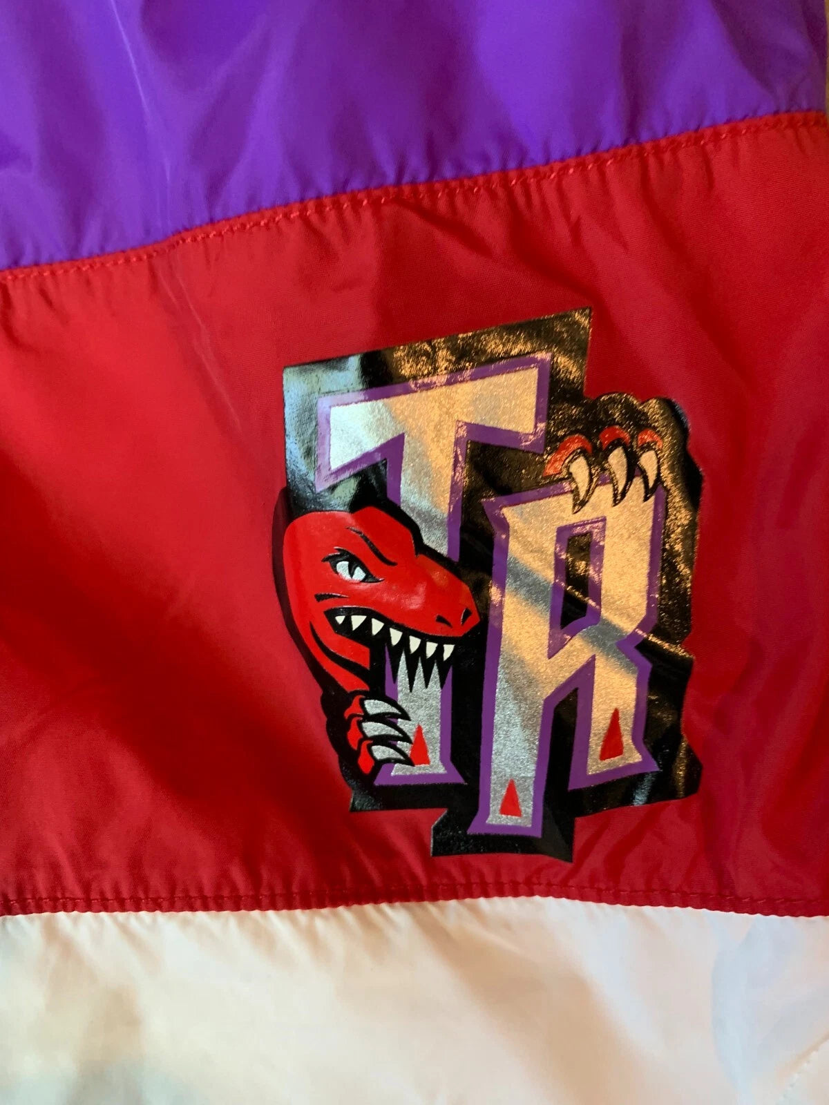 Mitchell & Ness Mens NBA Striped Toronto Raptors Classic Sports Shorts Size 2XL