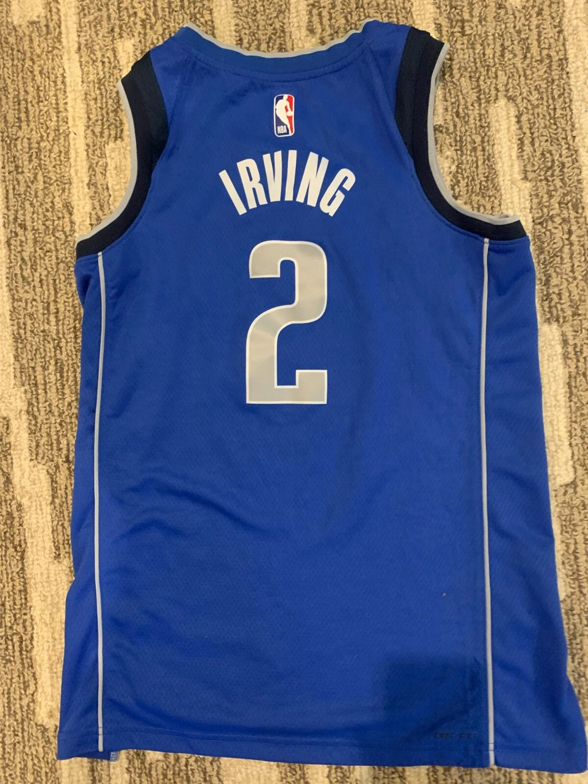 Nike Mens Dri-FIT Kyrie Irving Swingman Icon Dallas Mavericks NBA Jersey Size 40