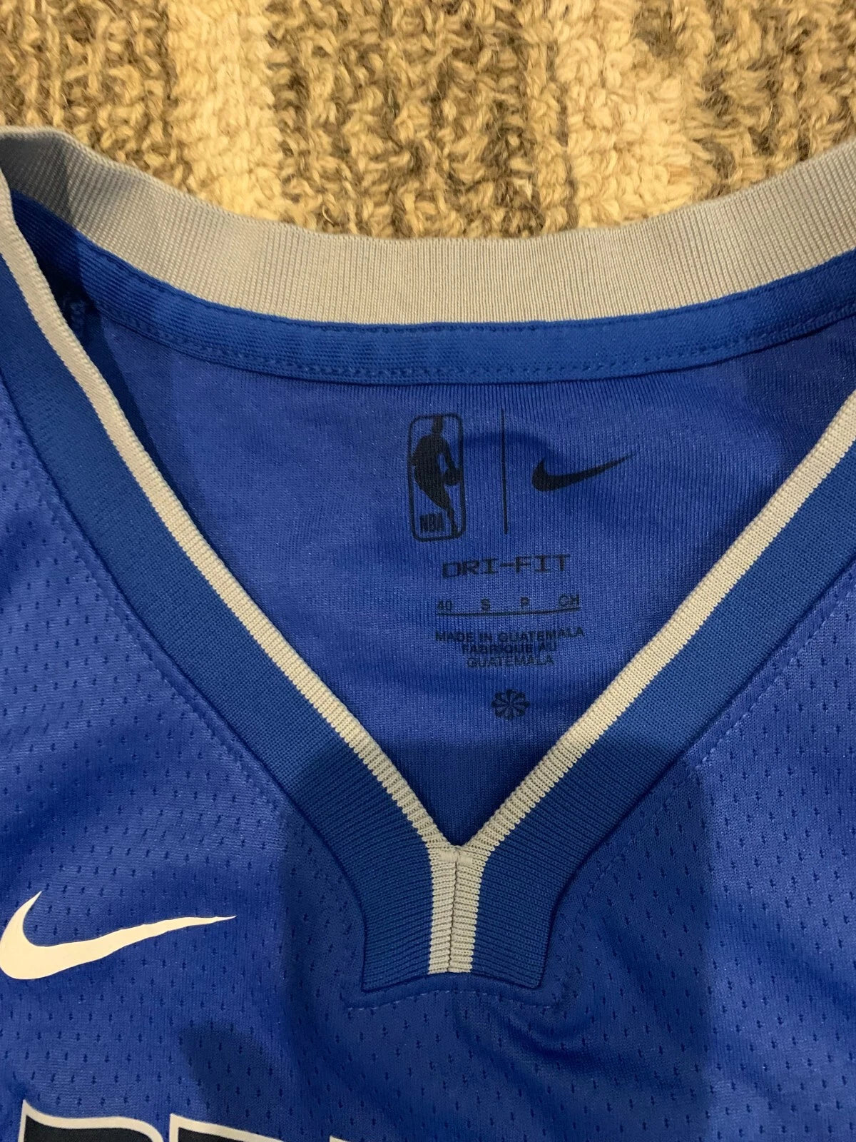Nike Mens Dri-FIT Kyrie Irving Swingman Icon Dallas Mavericks NBA Jersey Size 40