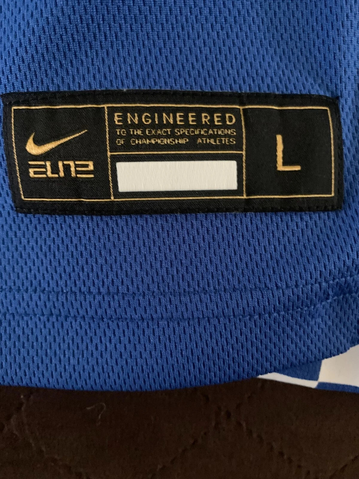 Nike Mens Royal Blue Kentucky Wildcats Anthony Davis #23 Basketball Jersey Large