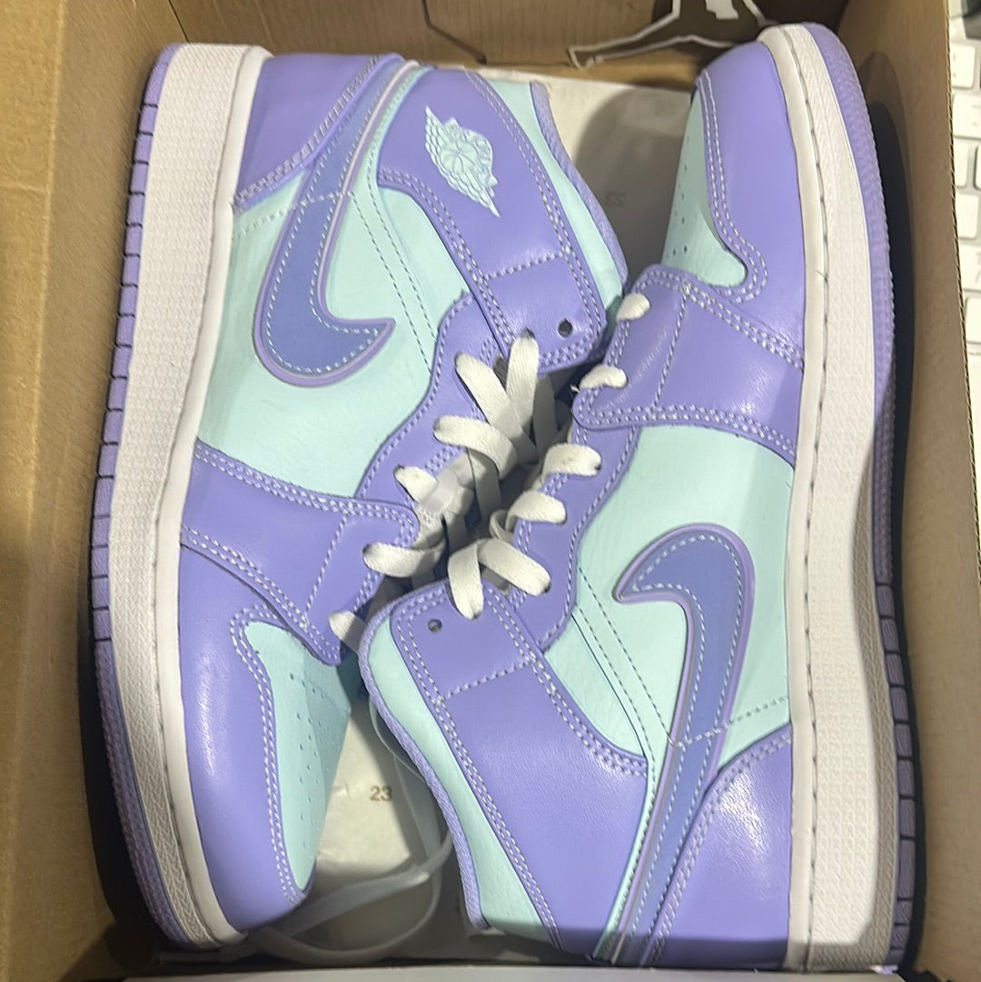 1 Mid Icy Purple Size 7Y (HOU)(trstdclub)