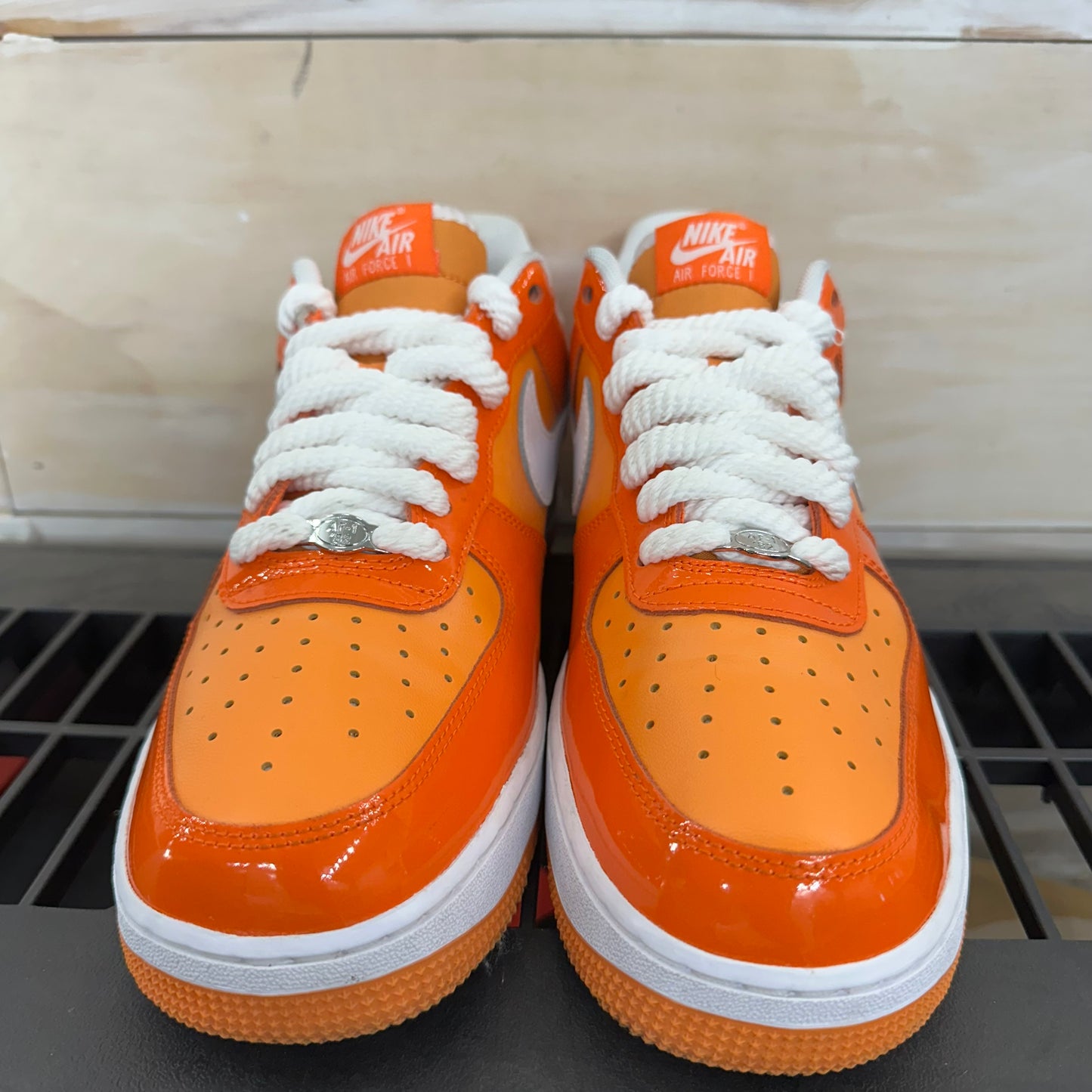Nike Air Force One Orange Size 10.5