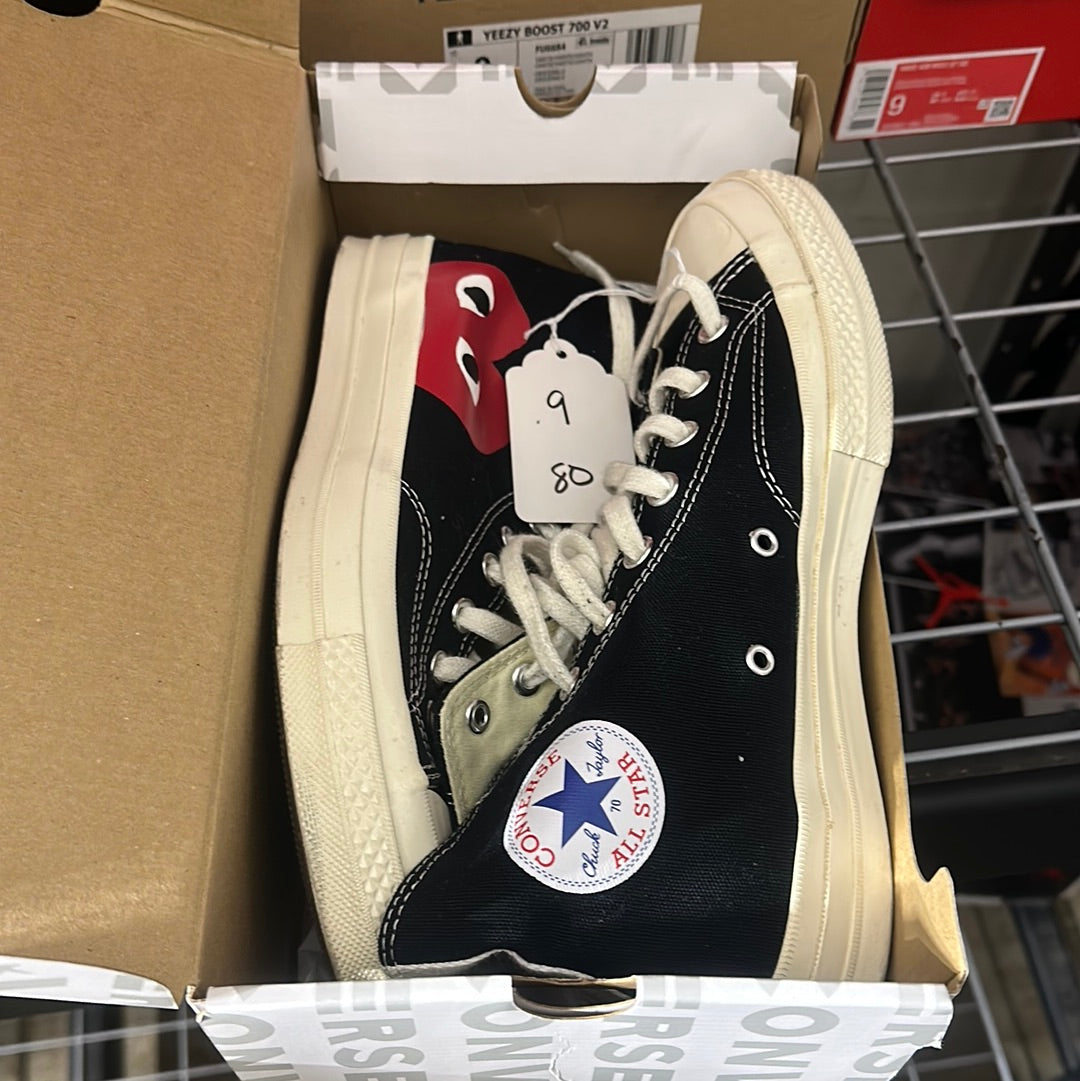 CDG Balck Hi Size 9 (HOU)(trstdclub)