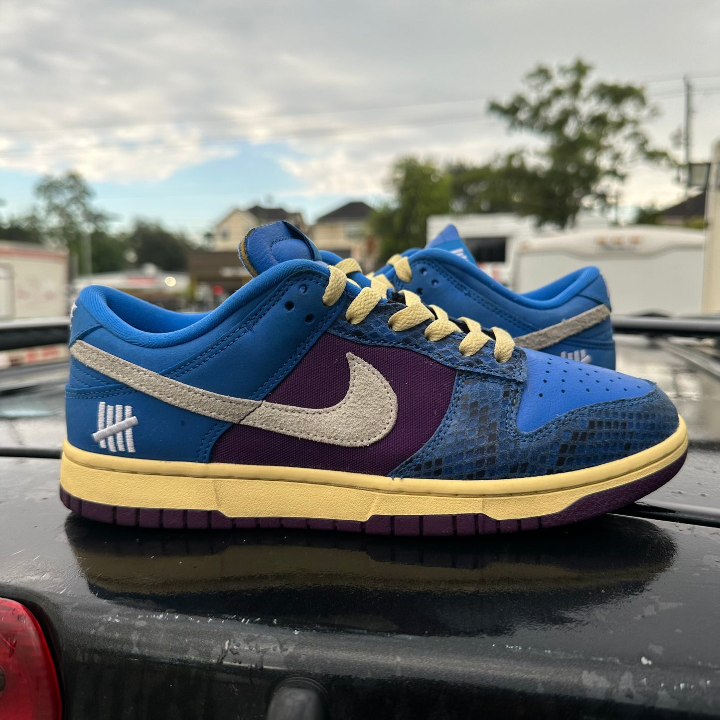 Nike Dunk Low Undefeated Blue Size 8