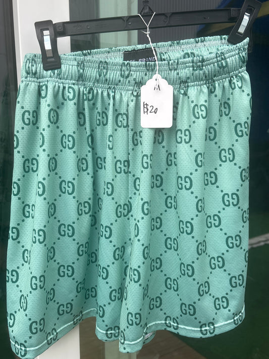 Fashion Shorts Teal Size Medium