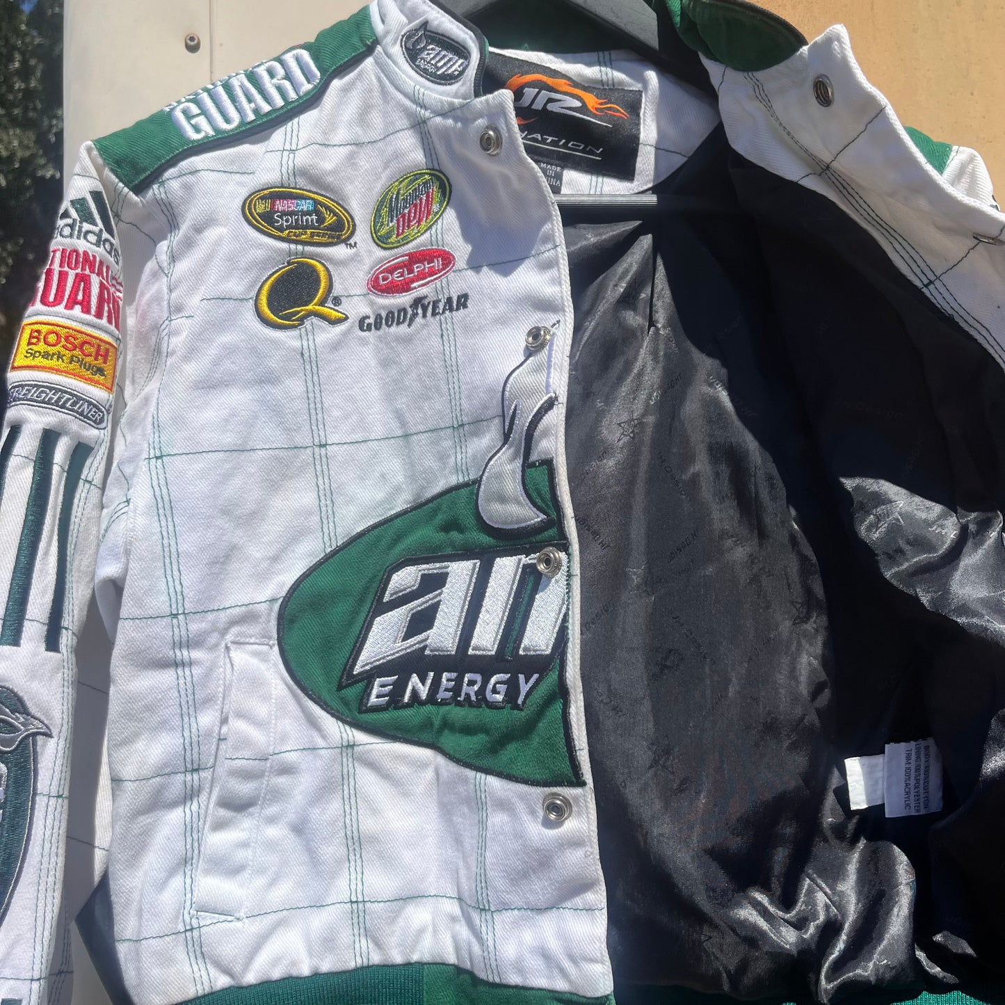 Vintage Kids NASCAR Jacket Size 7/8 Youth