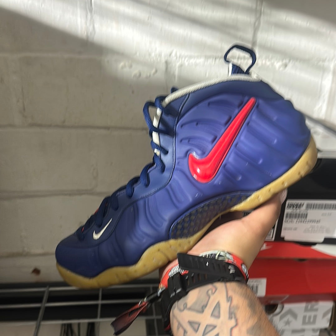 Foamposite Blue/Gum Size 10 (HOU)(trstdclub)