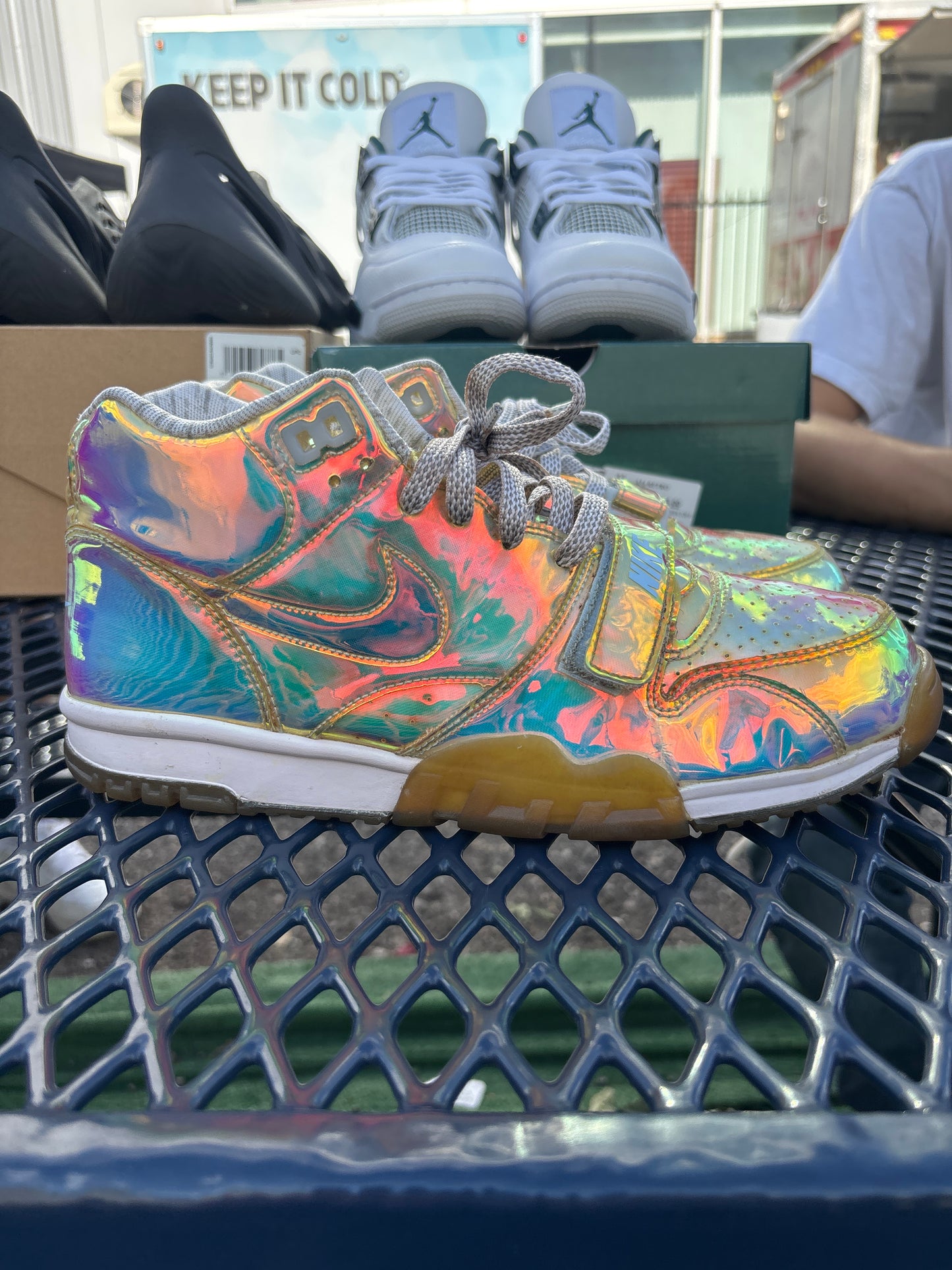 Nike Air Trainer 1 Super Bowl Hologram 9.5
