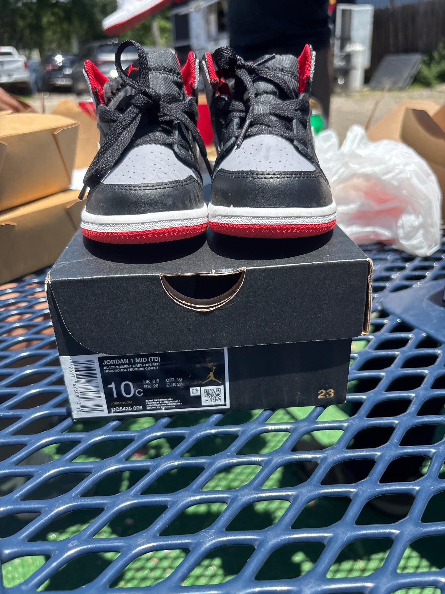 Jordan 1 Mid Sz 10c