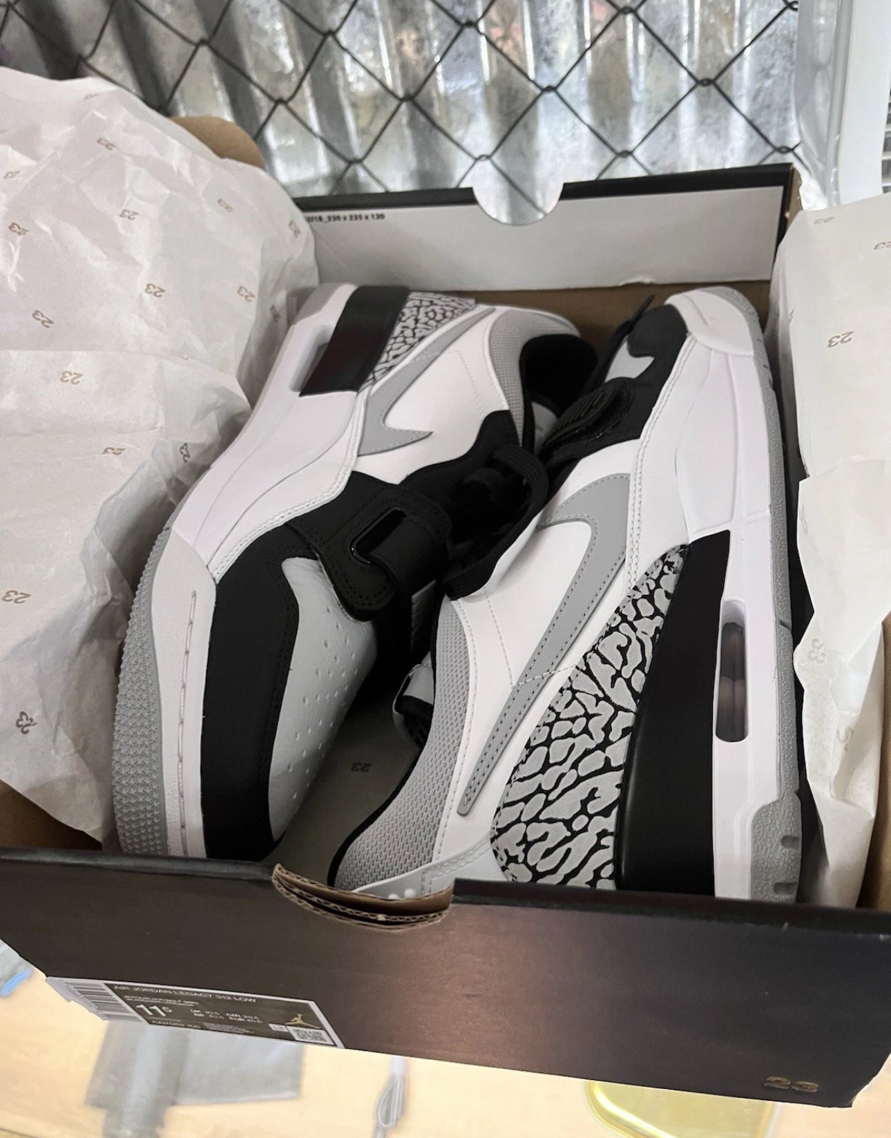 Jordan 312 New Grey Black Size 11.5