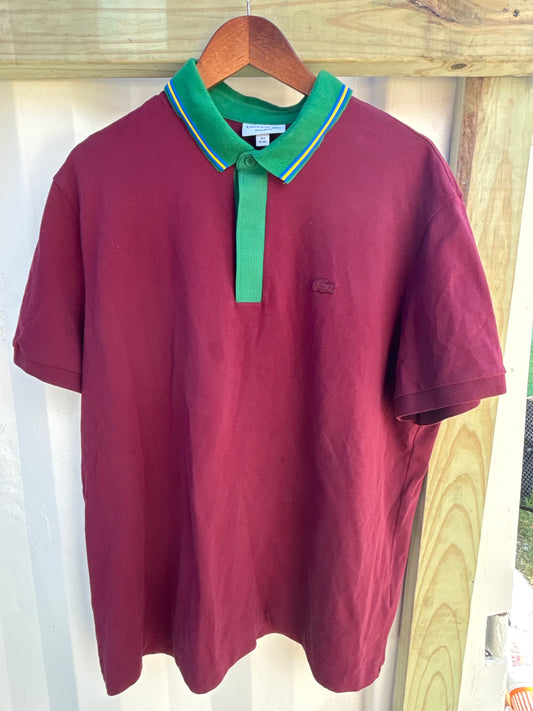 Lacoste Polo Shirt Size 3X