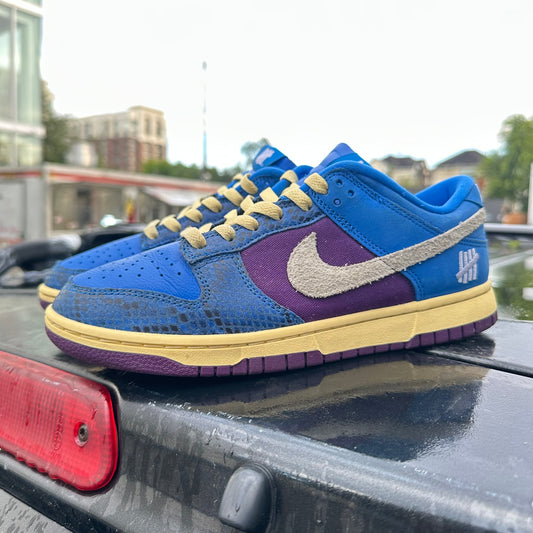 Nike Dunk Low Undefeated Blue Size 8
