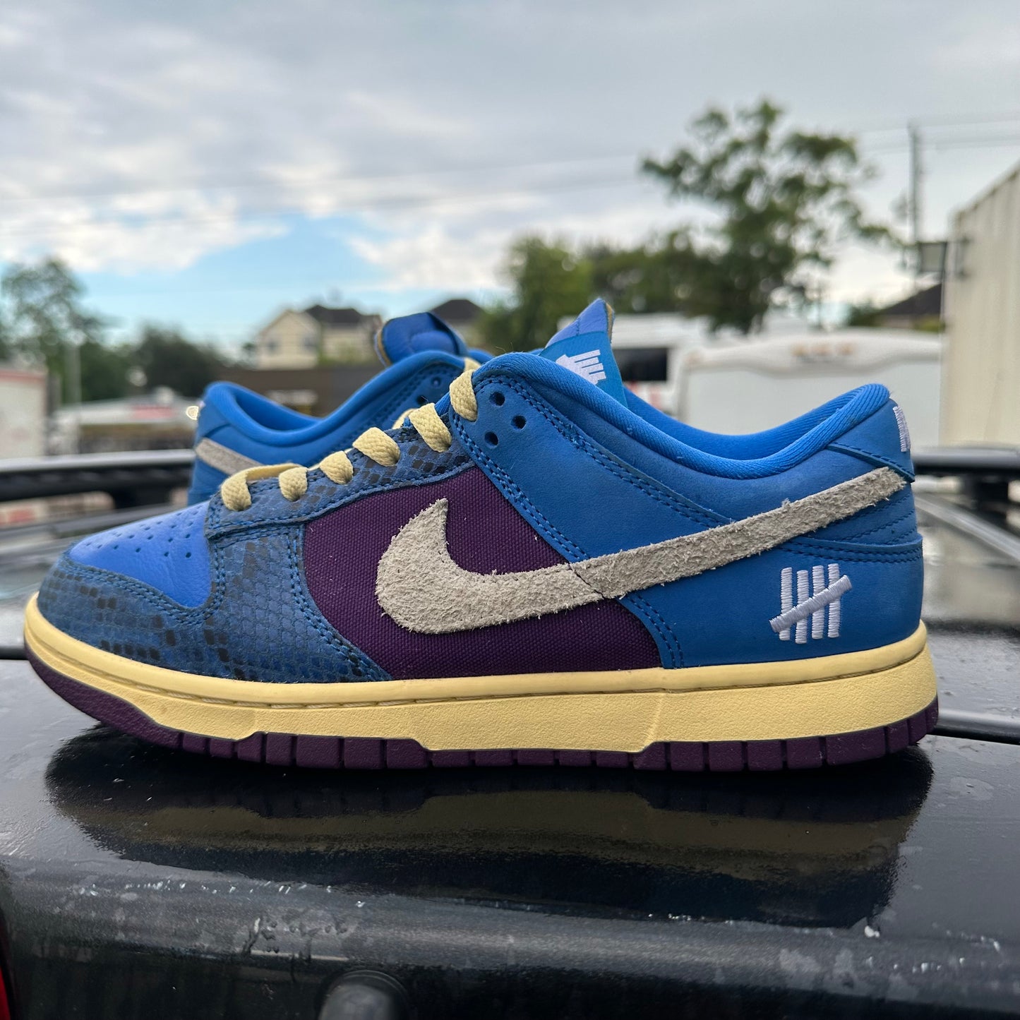 Nike Dunk Low Undefeated Blue Size 8