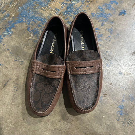 Coach penny Loafers Brown Size 7.5 (TRSTDCLUB)(HOU)