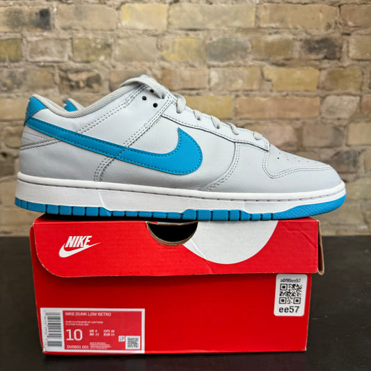 Dunk Low Platinum Blue Lighting Size 10 (MKE) Trusted Club