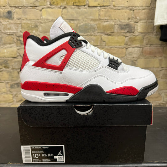 AJ 4 Red Cement Size 10.5 (MKE) Trusted Club