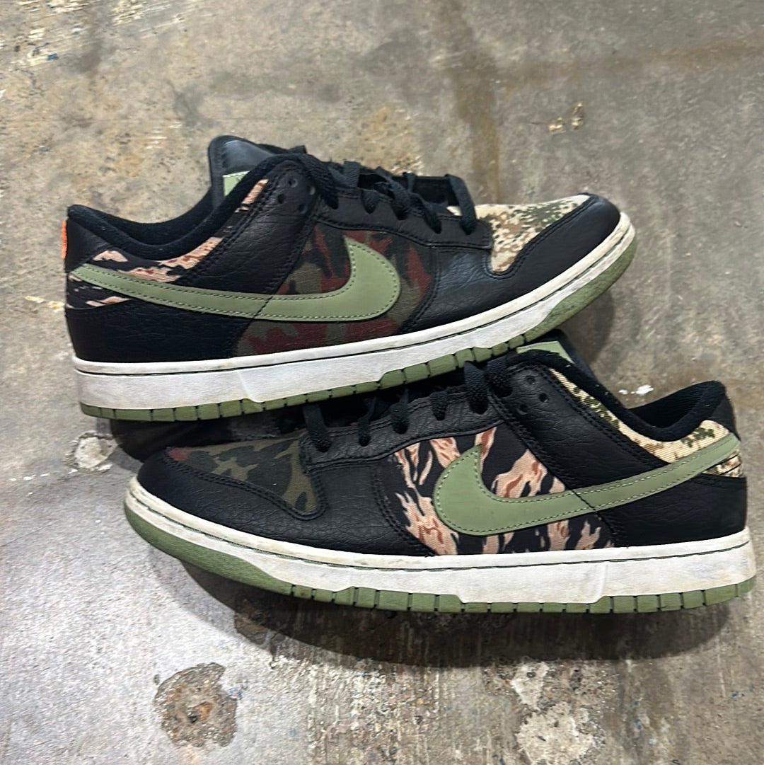 Nike Dunk Low Camo Size 10 (HOU)(trstdclub)