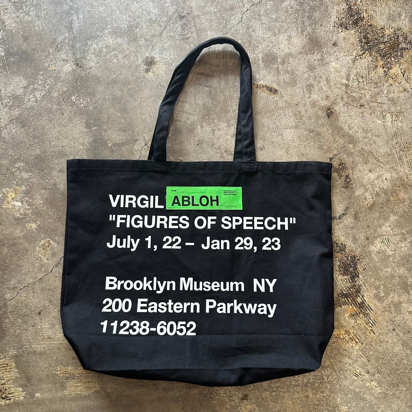 Virgil Abloh Figures of Speech Tote Bag New (trstdclub)(Hou)