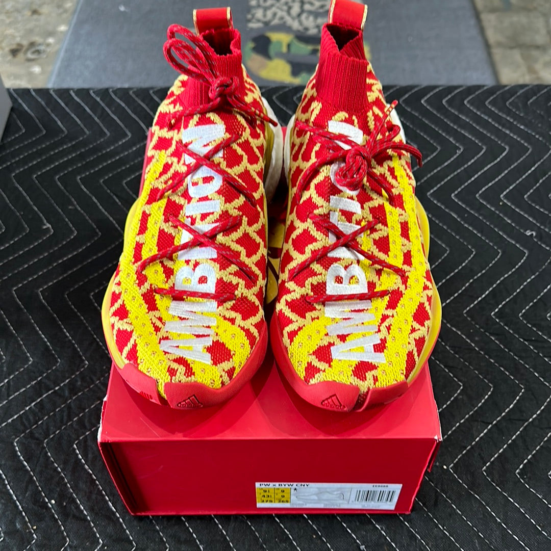 Human Race Red/Yellow Size 9.5 (Trusted Club) (Hou)