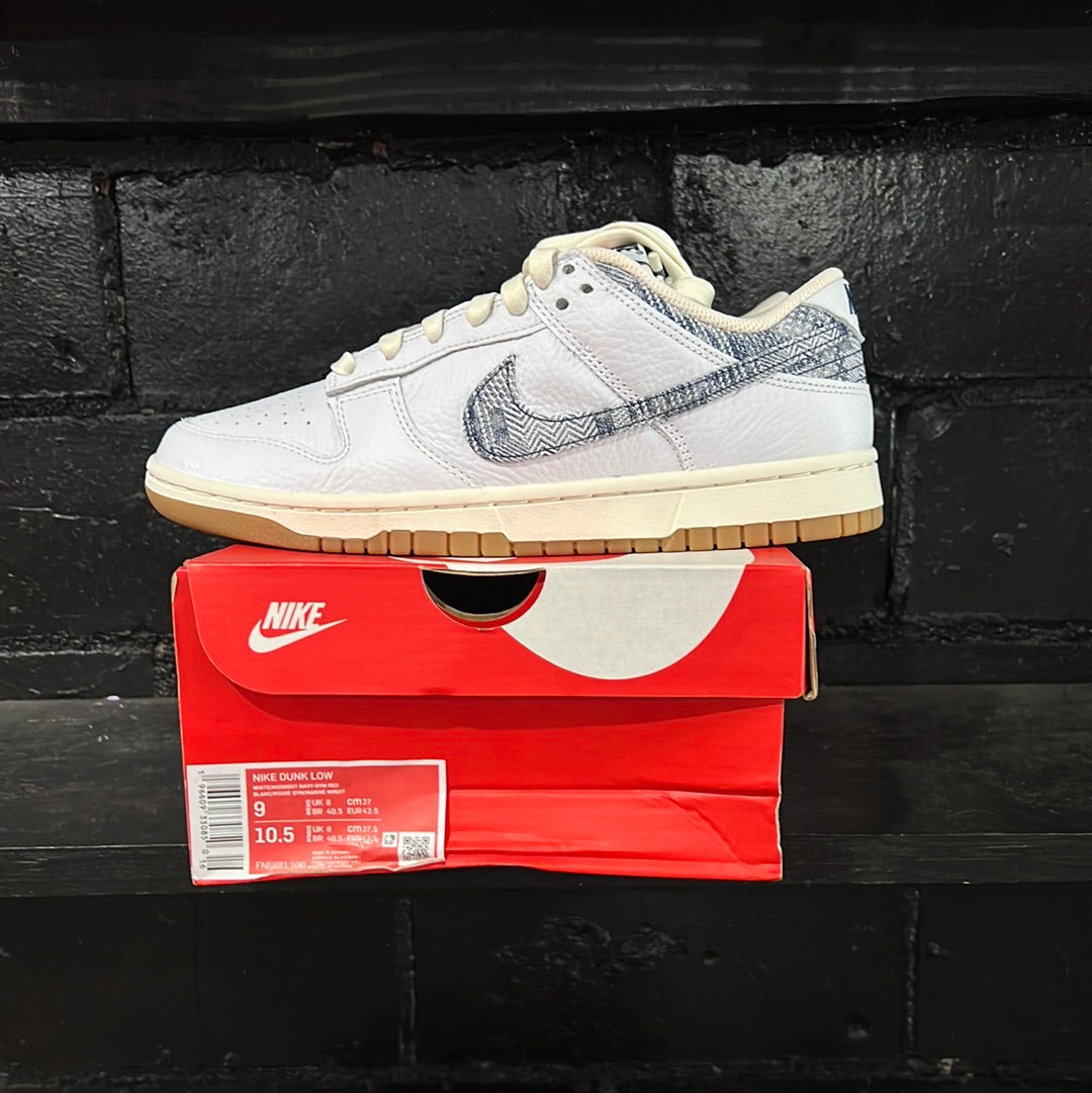 Dunk low white gum size 9 (HOU) (Trusted Club)