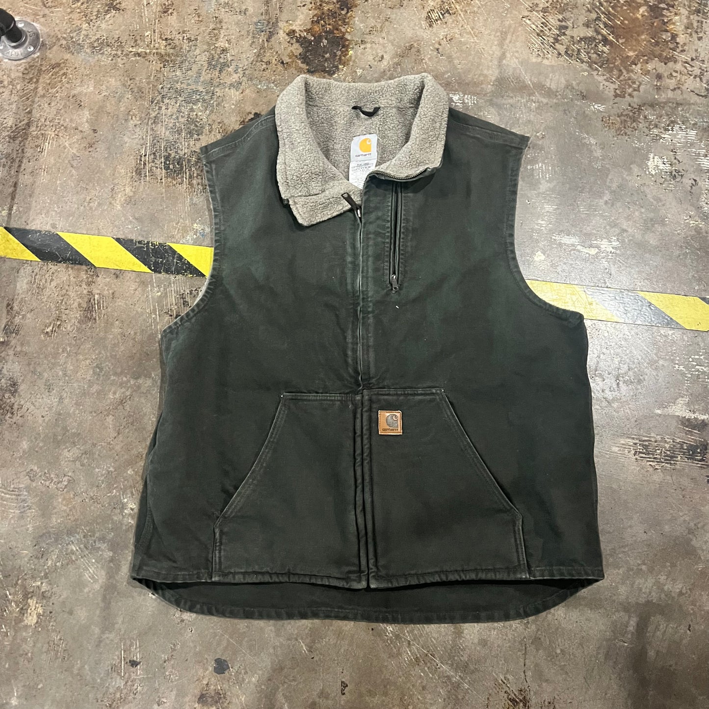 Carhartt Vest Olive Size XL (HOU) (Trusted Club)