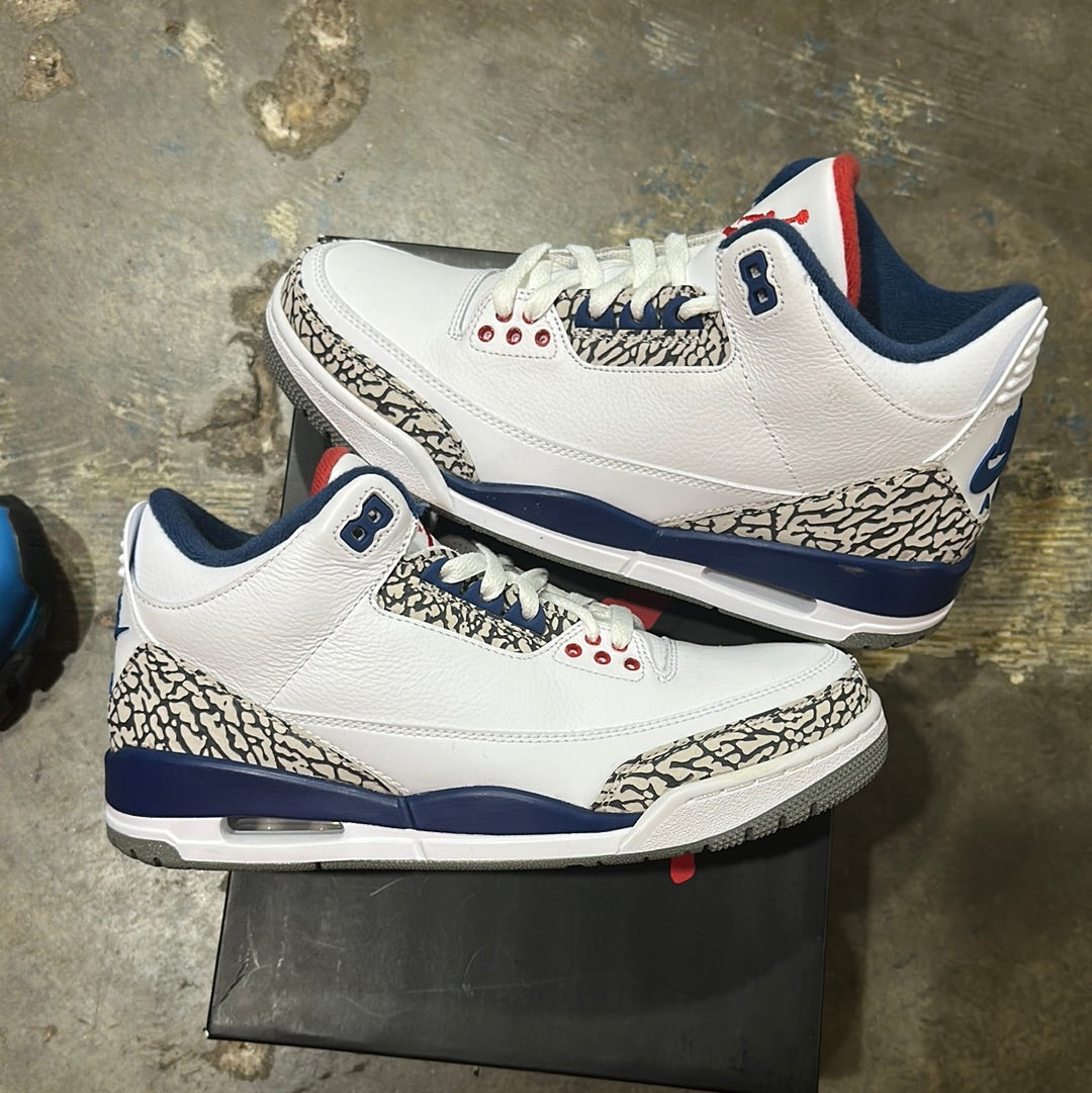 Jordan 3 True Blue Size 8.5 New (HOU) (Trusted Club)