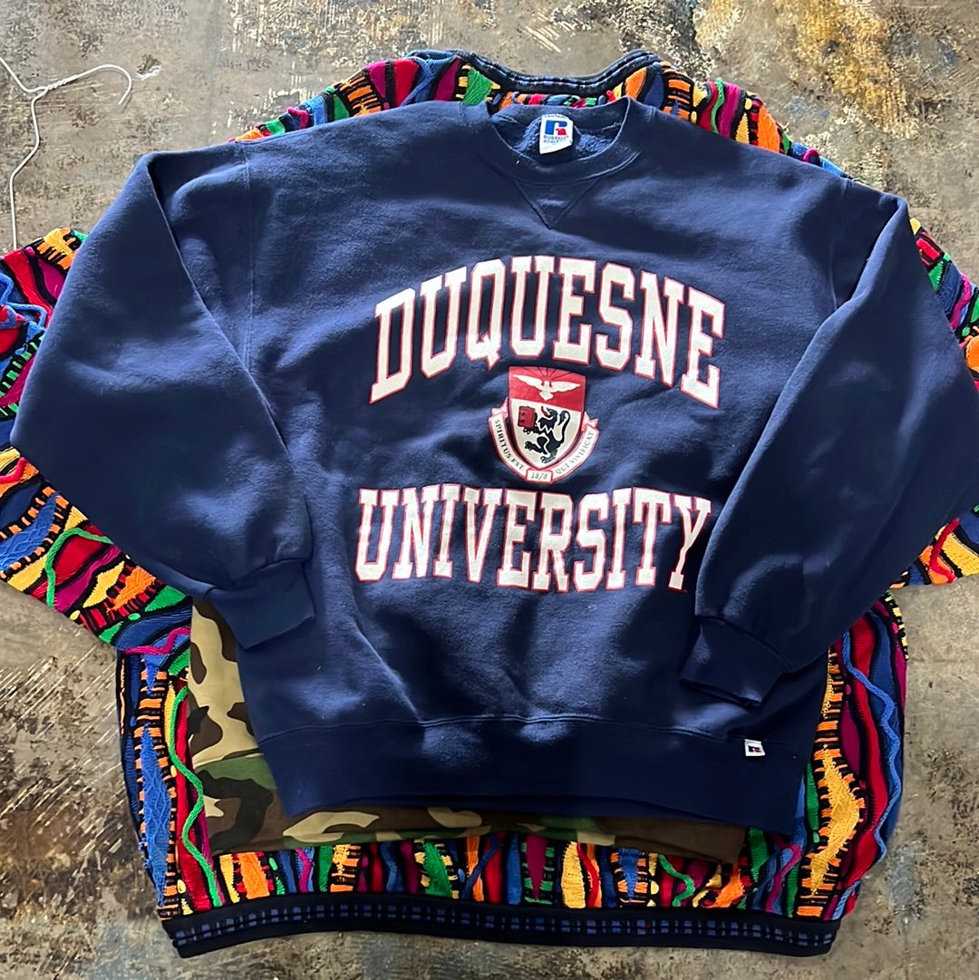 Duquesne Uni PullOver Size XL (HOU) (Trusted Club)