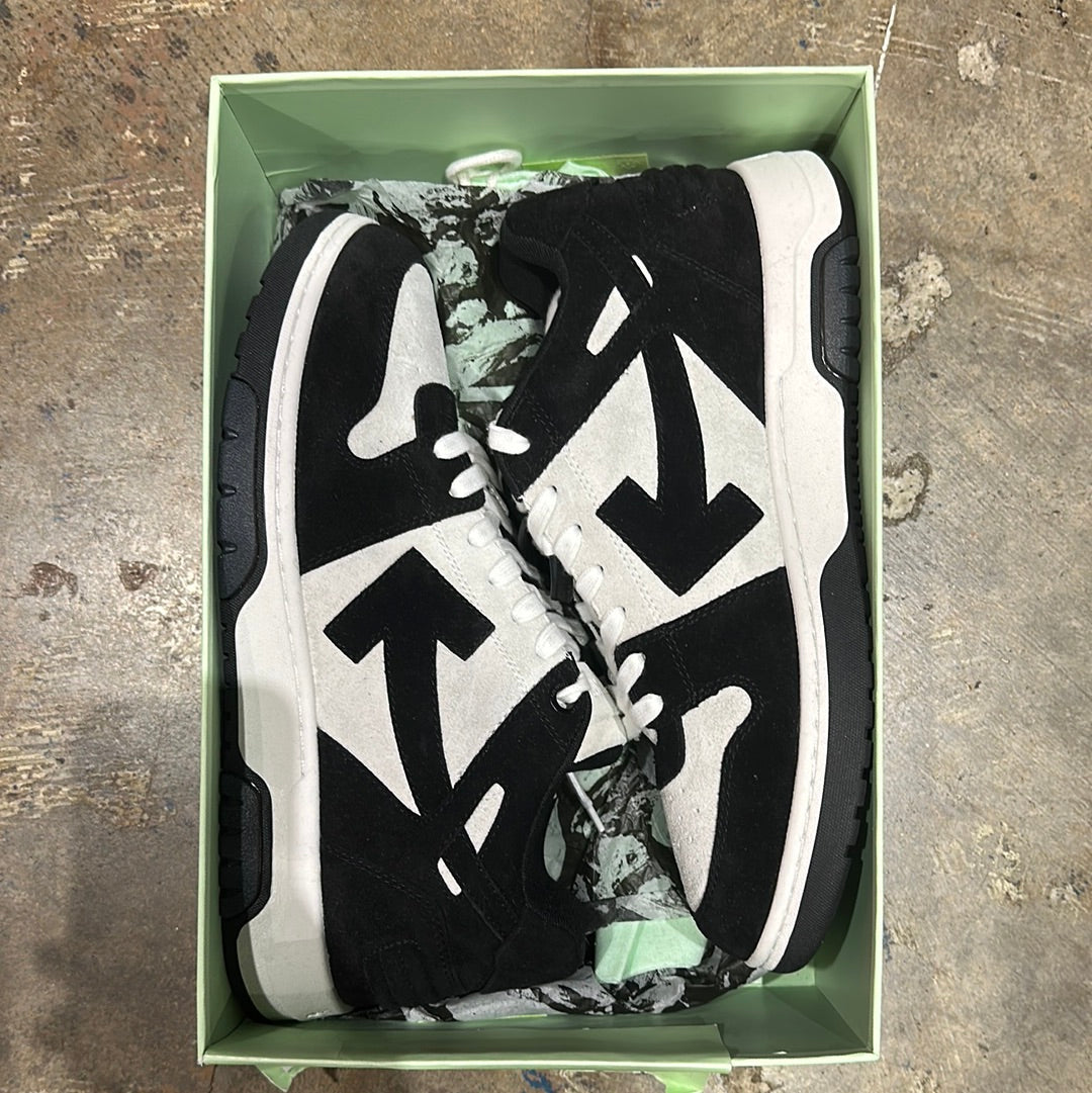 Off White Out of Office Blk White  Size 45 (HOU) (Trusted Club)