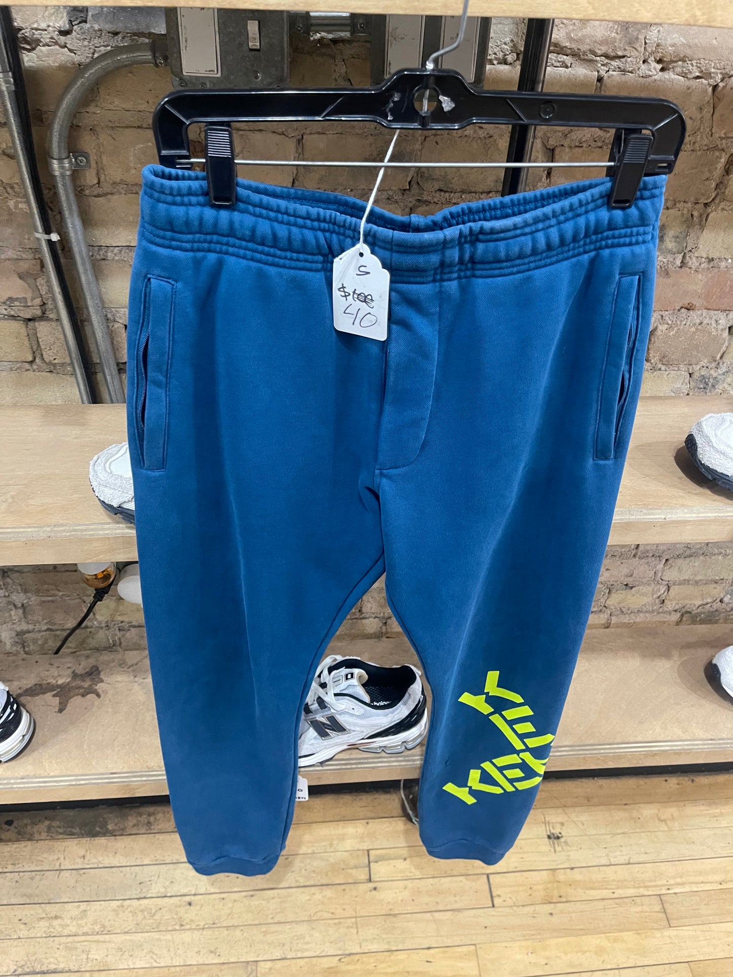 Kenzo Sweatpants Blue Size S (MKE) TRUSTEDCLUB
