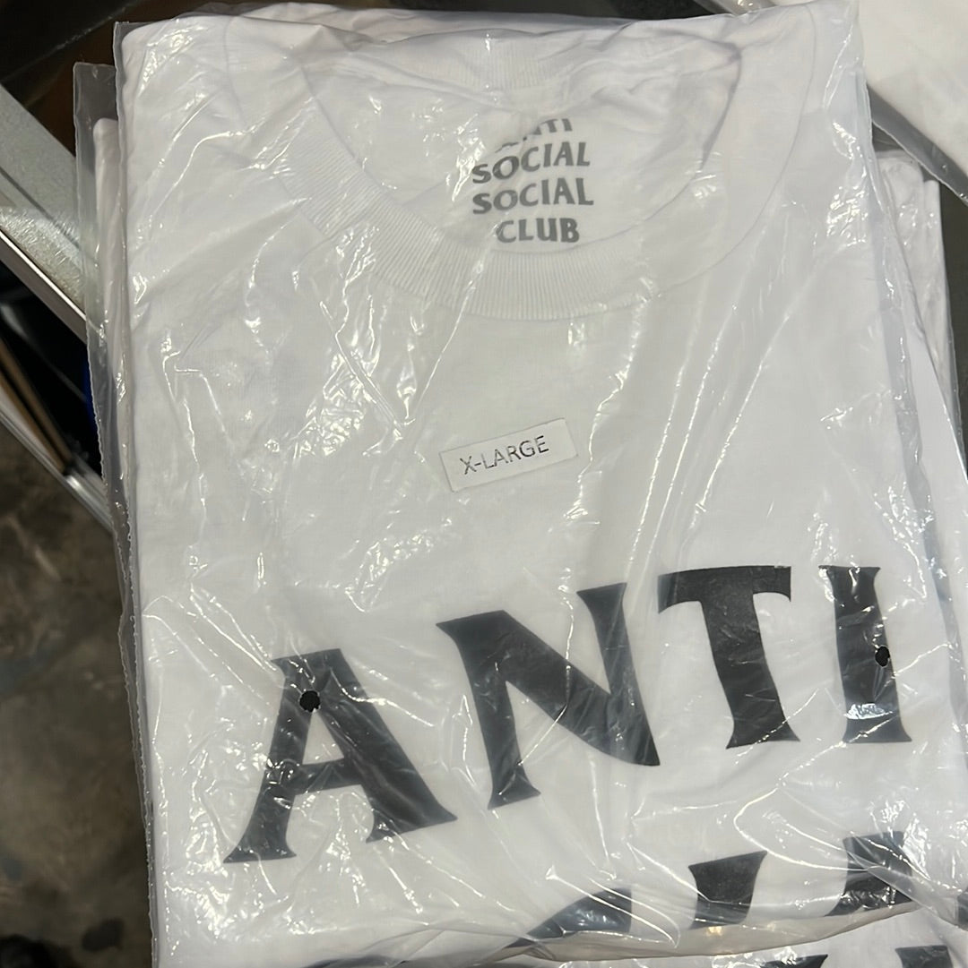 ASSC White Tee Size XLarge (HOU) (Trusted Club)