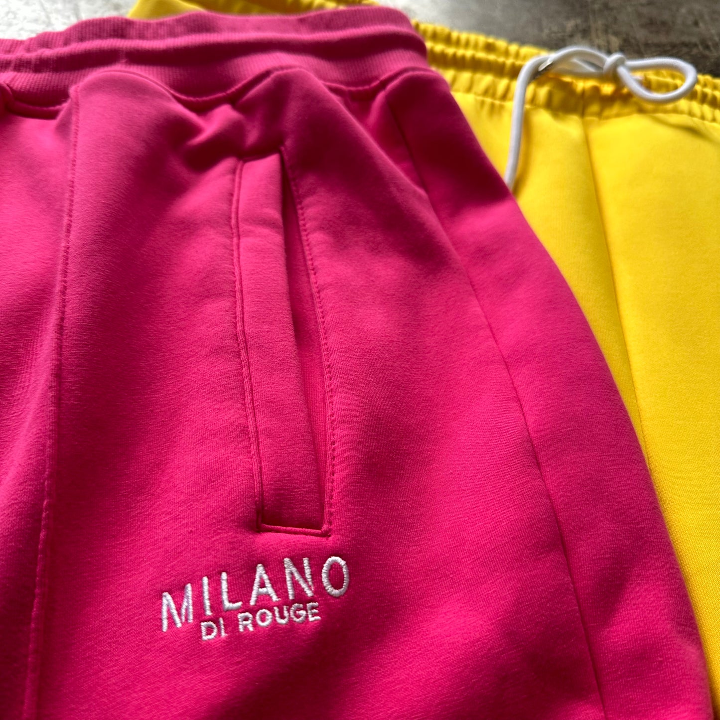 Milano Pants Pink Yellow Size 2XL (trstdclub)(hou)