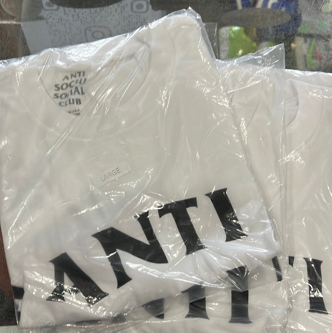 ASSC White Tee Size Large (HOU) (Trusted Club)