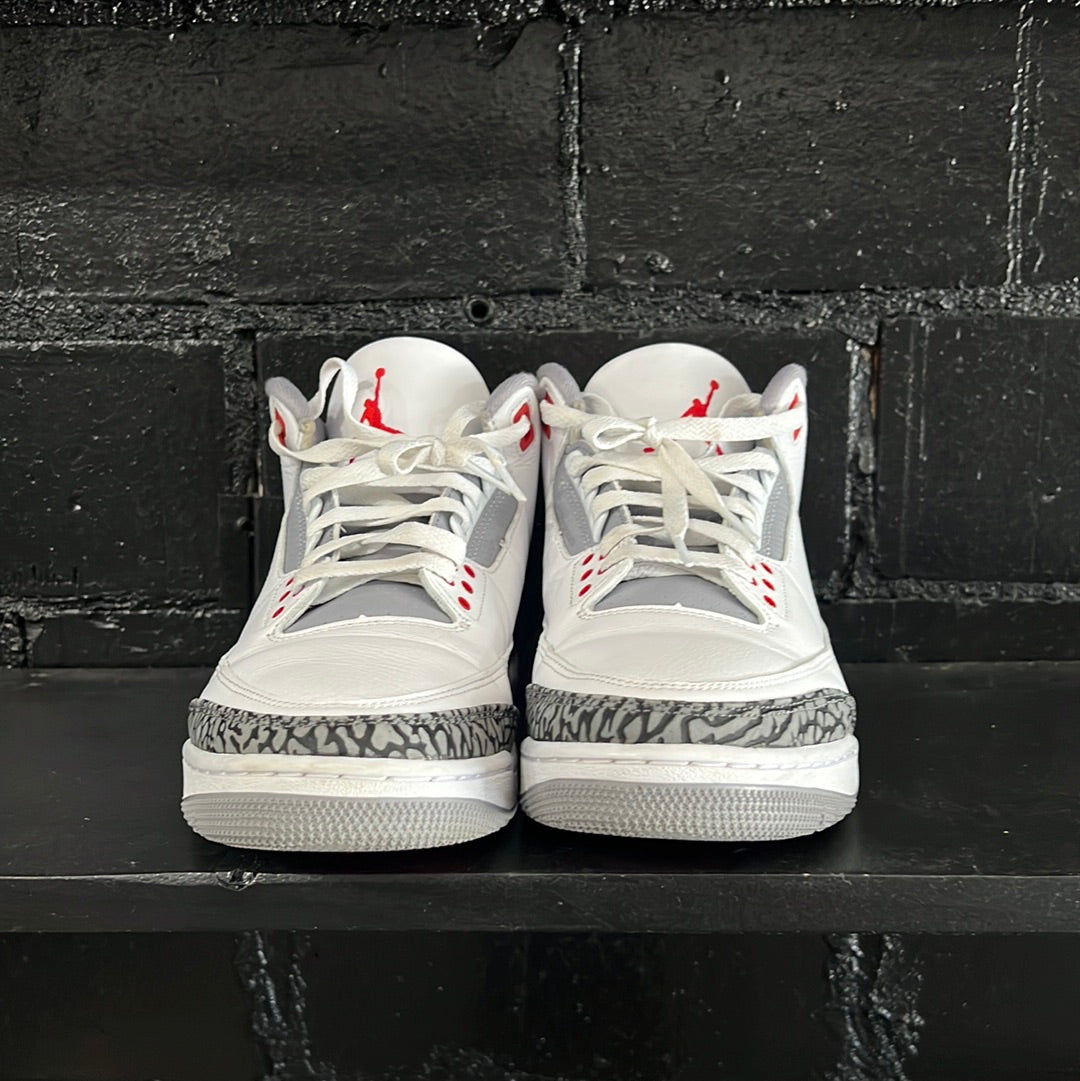 Fire red 3s size 11(TRSTEDCLUB)(HOU)
