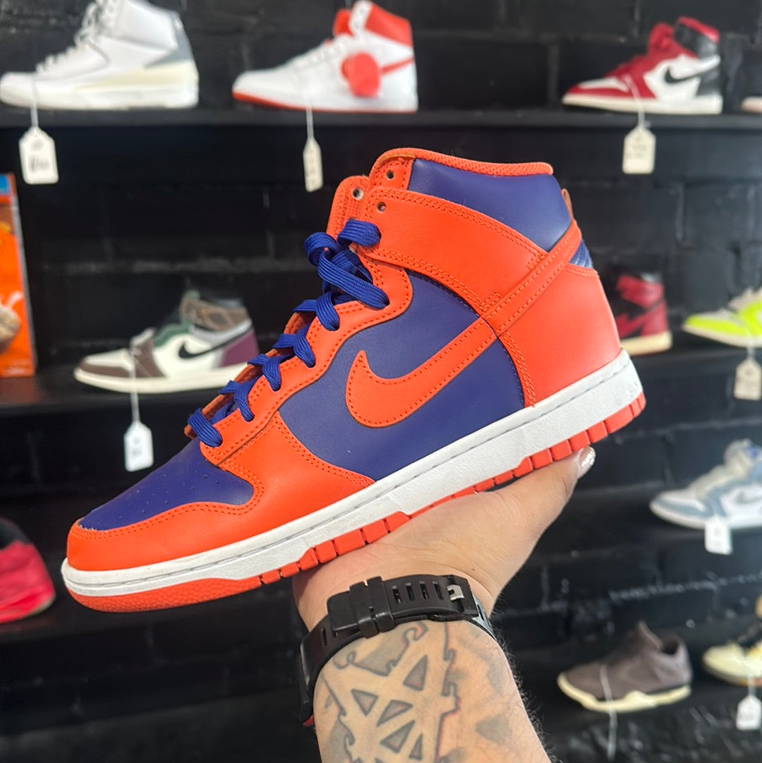 Nike Hi Orange/Blue Size 9 (HOU)(trstdclub)